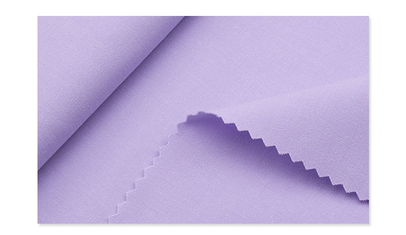 吸湿排汗快干医护面料#淡紫